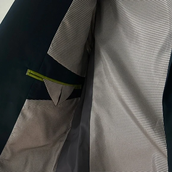 Express Dark Teal Blazer - Picture 2 of 4